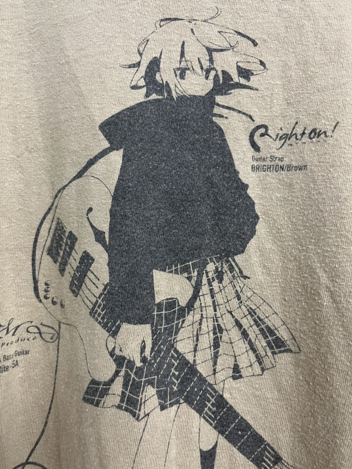 Anime 💥Brighton Guitar Japanese Anime T Shirts Size US L / EU 52-54 / 3 - 10 Thumbnail