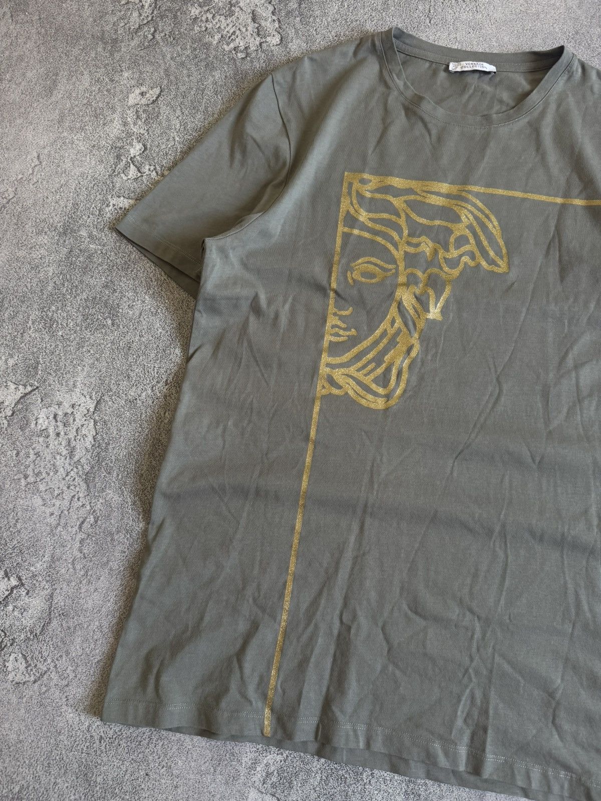 Versace Versace Collection XXL big medusa tee T-shirts old money Size US XXL / EU 58 / 5 - 15 Thumbnail