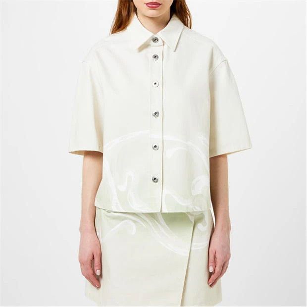 o1g2r1mq1024 Short Sleeve Shirts in Off White