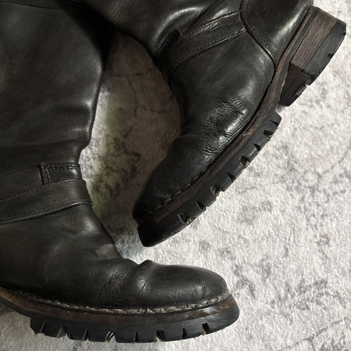 Incarnation Incarnation Guidi Horse Leather Buckled Engineer Boots | 44 Size US 11 / EU 44 - 8 Thumbnail