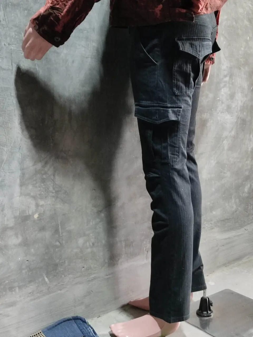 Katharine Hamnett London Hamnett Stripe Cargo Low Rise Pants Size US 29 - 10 Thumbnail