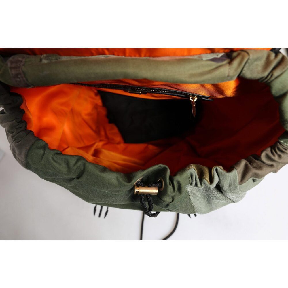 Dolce & Gabbana Dolce & Gabbana Military Green Patchwork Travel Backpack Bag Size ONE SIZE - 7 Thumbnail