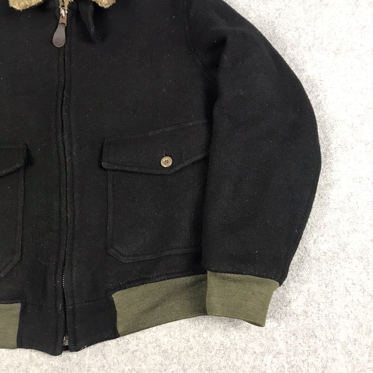 Japanese Brand × Replay RARE🔥REPLAY WOOL ZIPPER JACKET Size US L / EU 52-54 / 3 - 4 Thumbnail