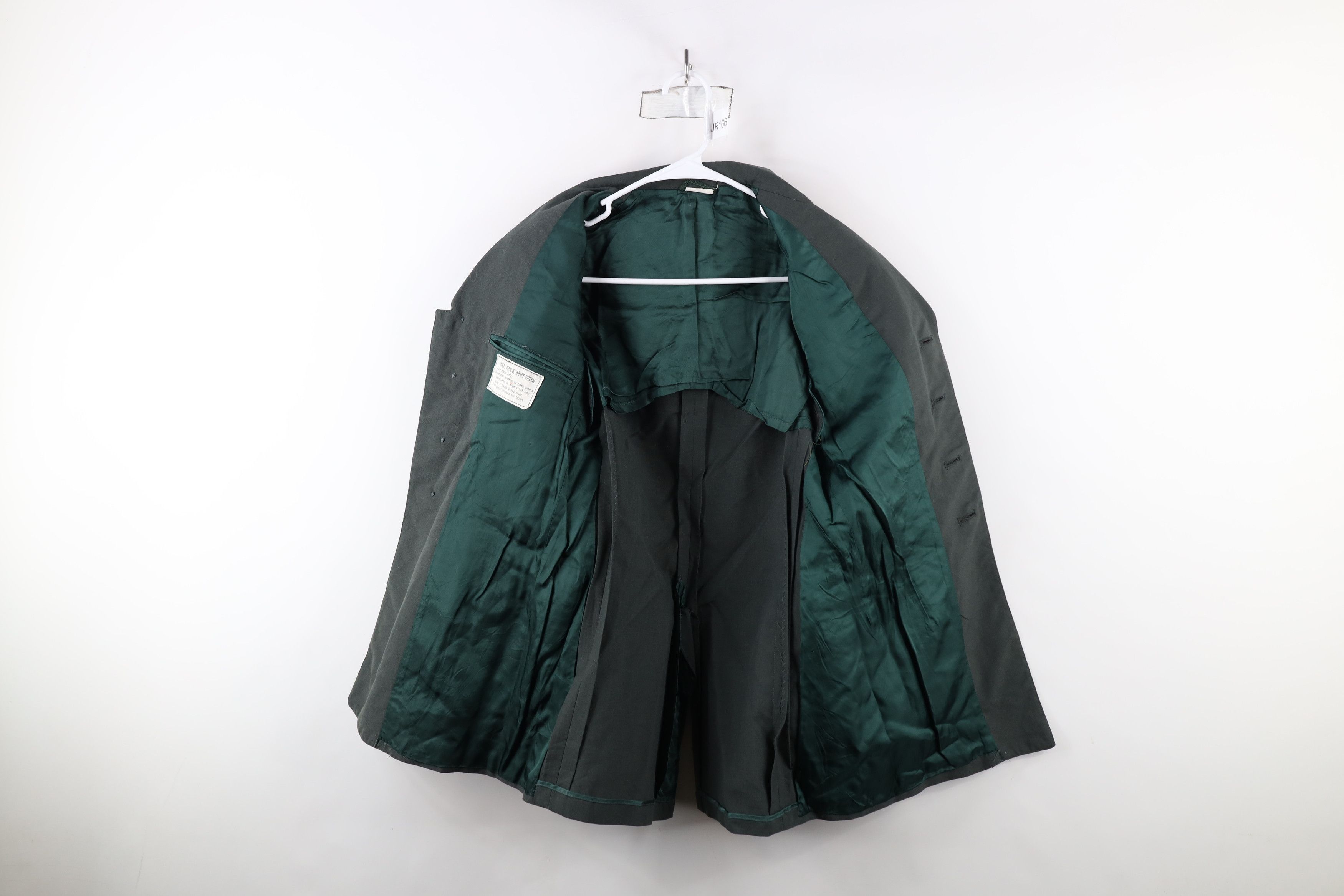 Vintage Vintage 70s Vietnam War AG-344 Officer Coat Jacket Green USA Size US L / EU 52-54 / 3 - 10 Thumbnail