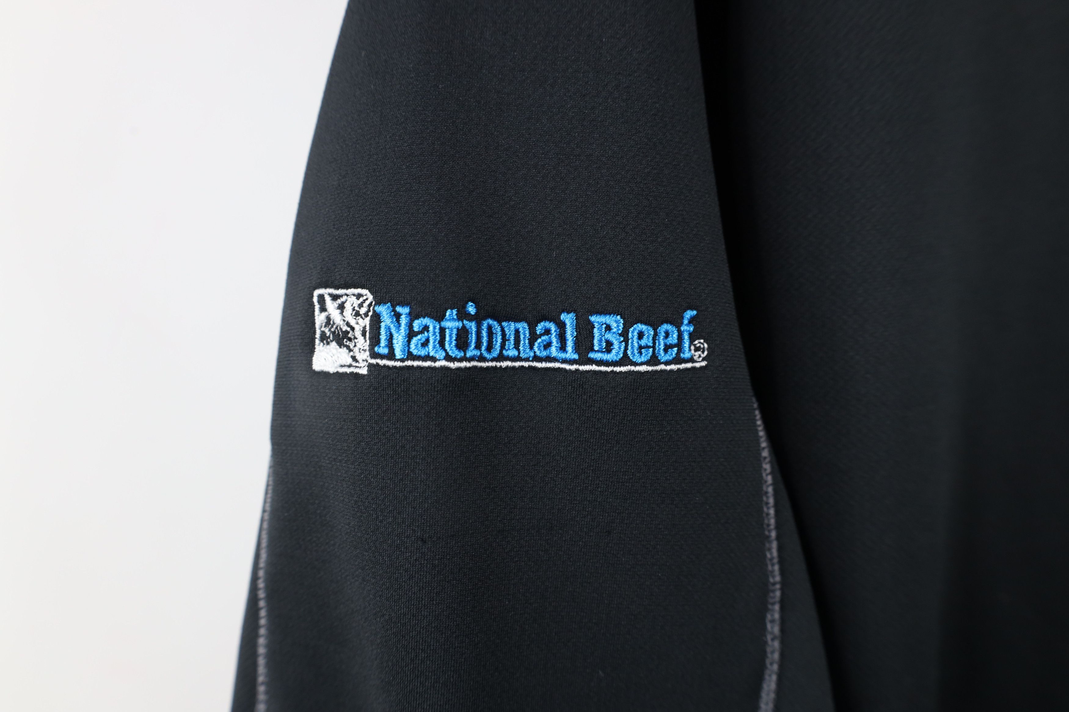 Nike × Vintage Nike Golf National Beef Half Zip Pullover Jacket Top Black Size US XXL / EU 58 / 5 - 4 Thumbnail