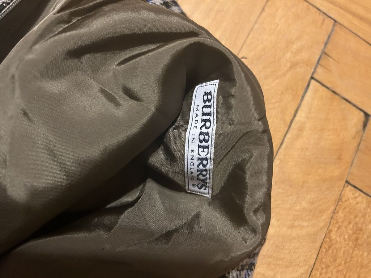 Burberry × Designer × Vintage Burberry Burberry’s Vintage Wool Midi Skirt Made in England Size 29" - 3 Thumbnail