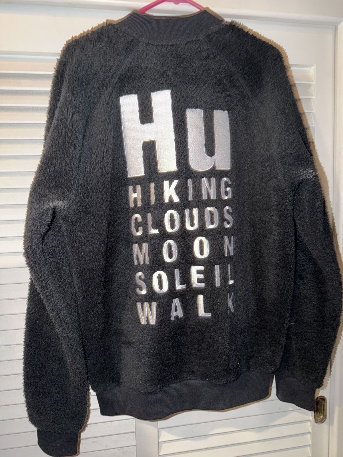 Adidas × Pharrell Adidas Pharrell williams hu black fuzzy track jacket large Size US L / EU 52-54 / 3 - 2 Thumbnail
