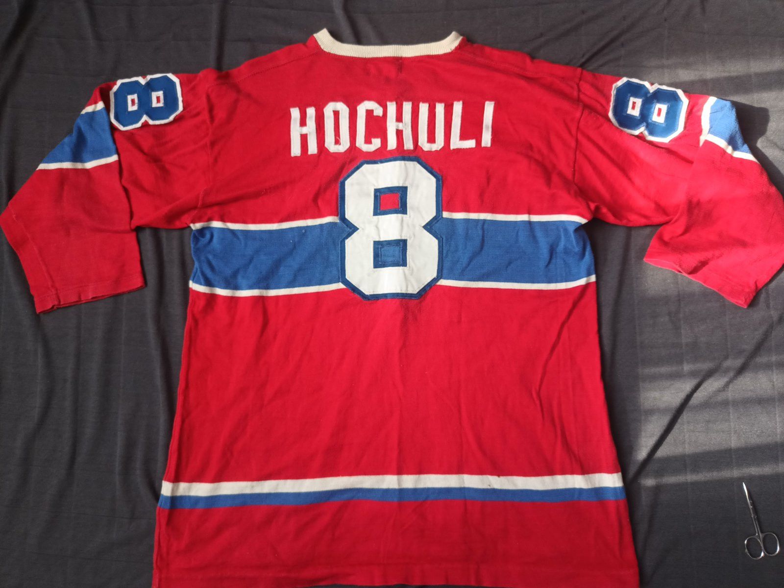 MLB Vintage 1970’s #8 Hochuli Dureen Montreal Canadiens Hockey Size US S / EU 44-46 / 1 - 1 Thumbnail
