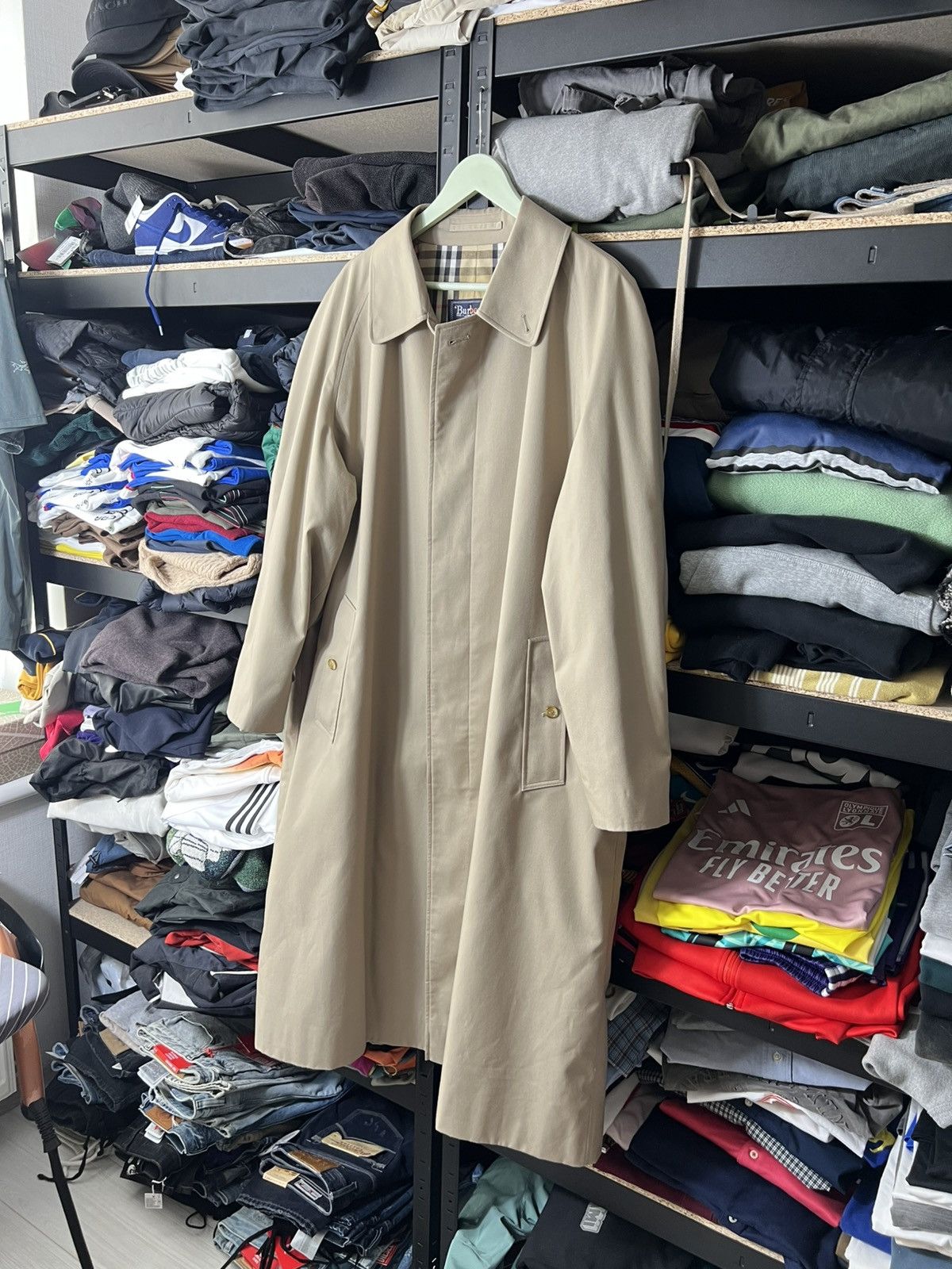 Burberry Burberrys Vintage Trench Coat Beige Nova Check L England Size L / US 10 / IT 46 - 7 Thumbnail