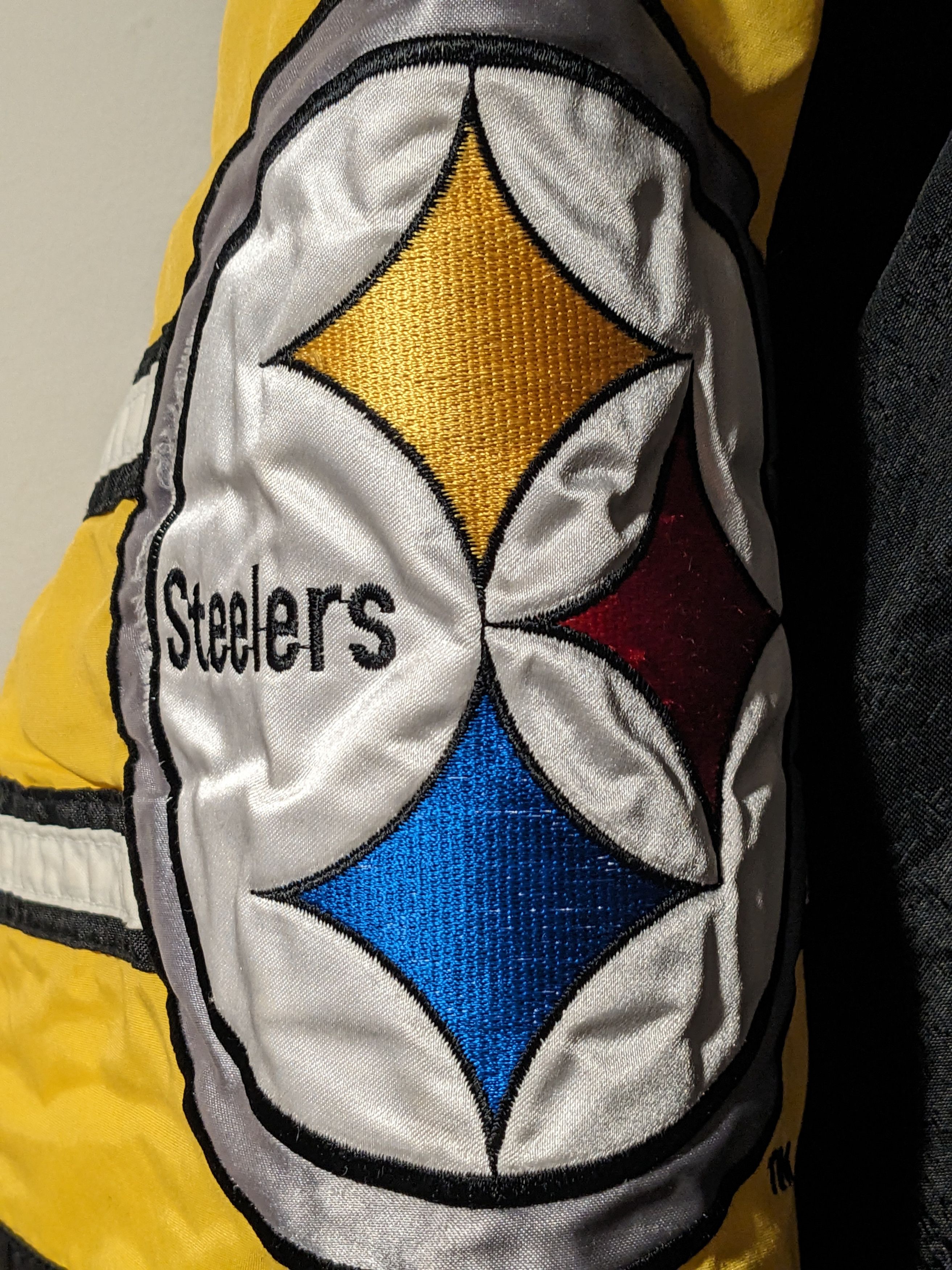 NFL × Vintage Vintage 90s Pittsburgh Steelers Logo Athletic X-Large Jacket Size US XL / EU 56 / 4 - 6 Thumbnail