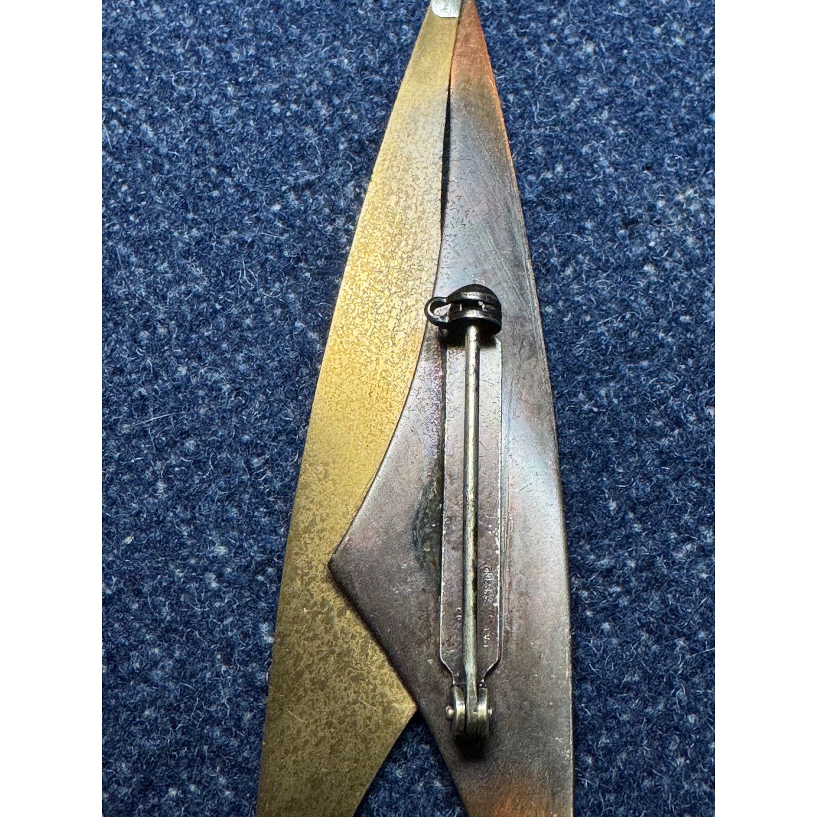 Other Vintage Brass Pendant MJD Signed Size ONE SIZE - 5 Thumbnail