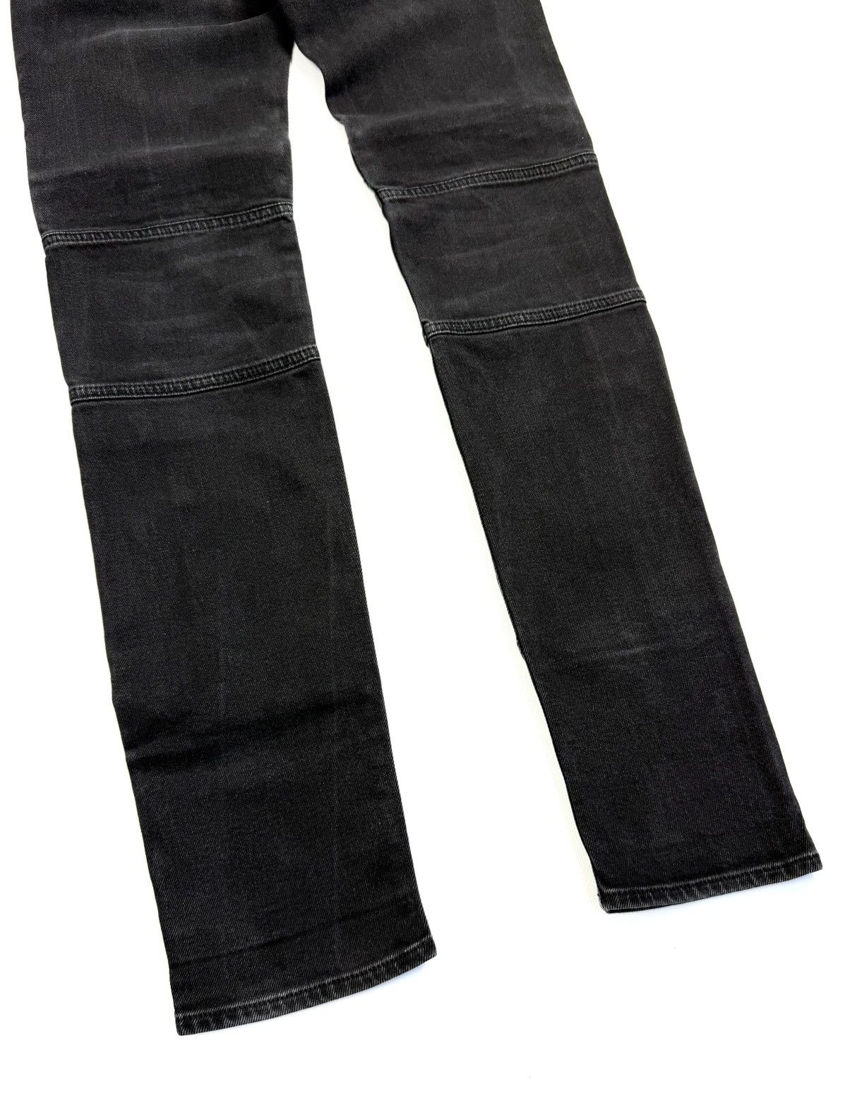 Givenchy Givenchy Zip Biker Black Jeans Washed Moto Archive Designer Size US 30 / EU 46 - 9 Thumbnail