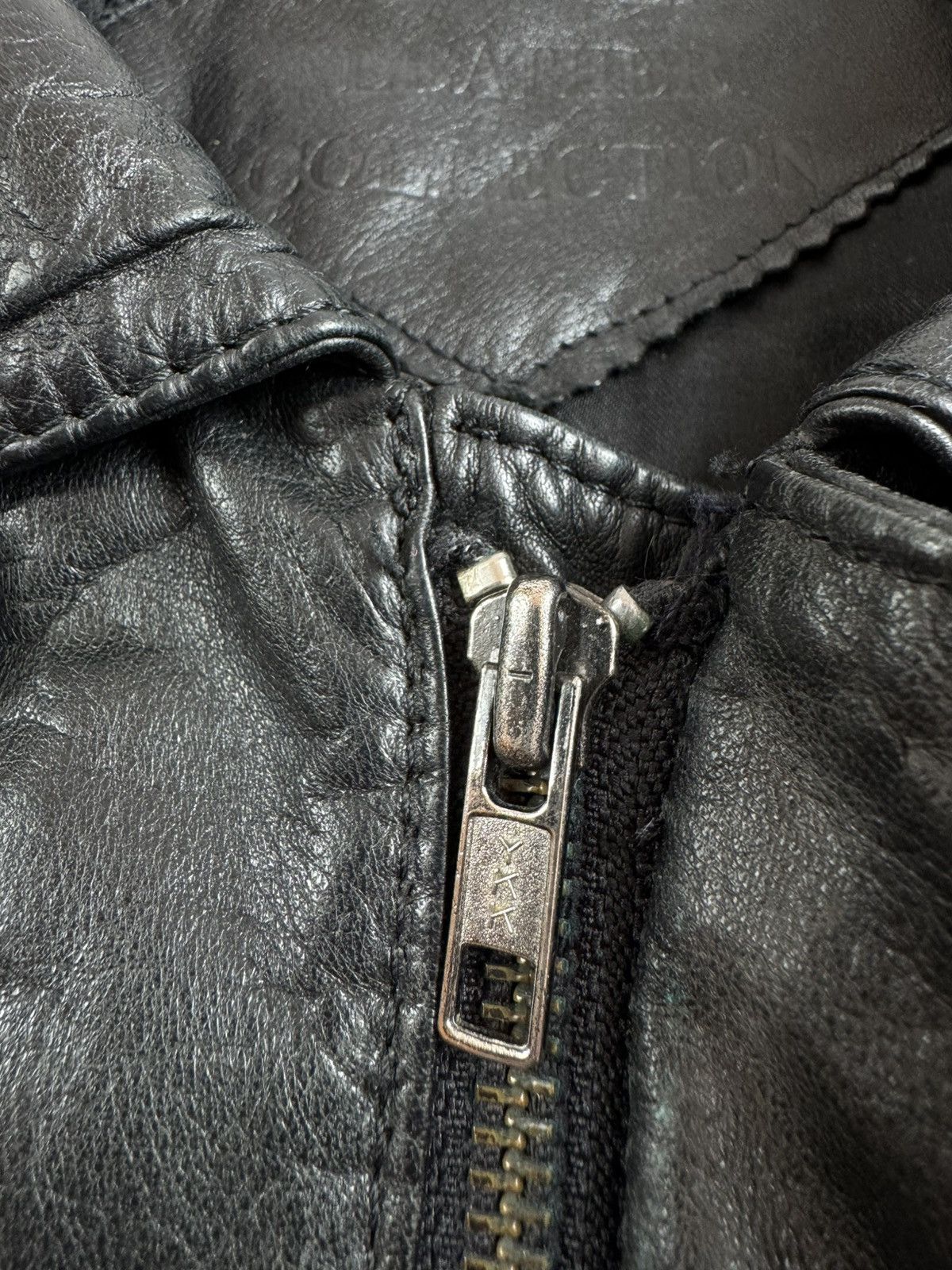 Genuine Leather Principles Collection Bomber Korea Large Y2K Jacket Coat Size US L / EU 52-54 / 3 - 10 Thumbnail