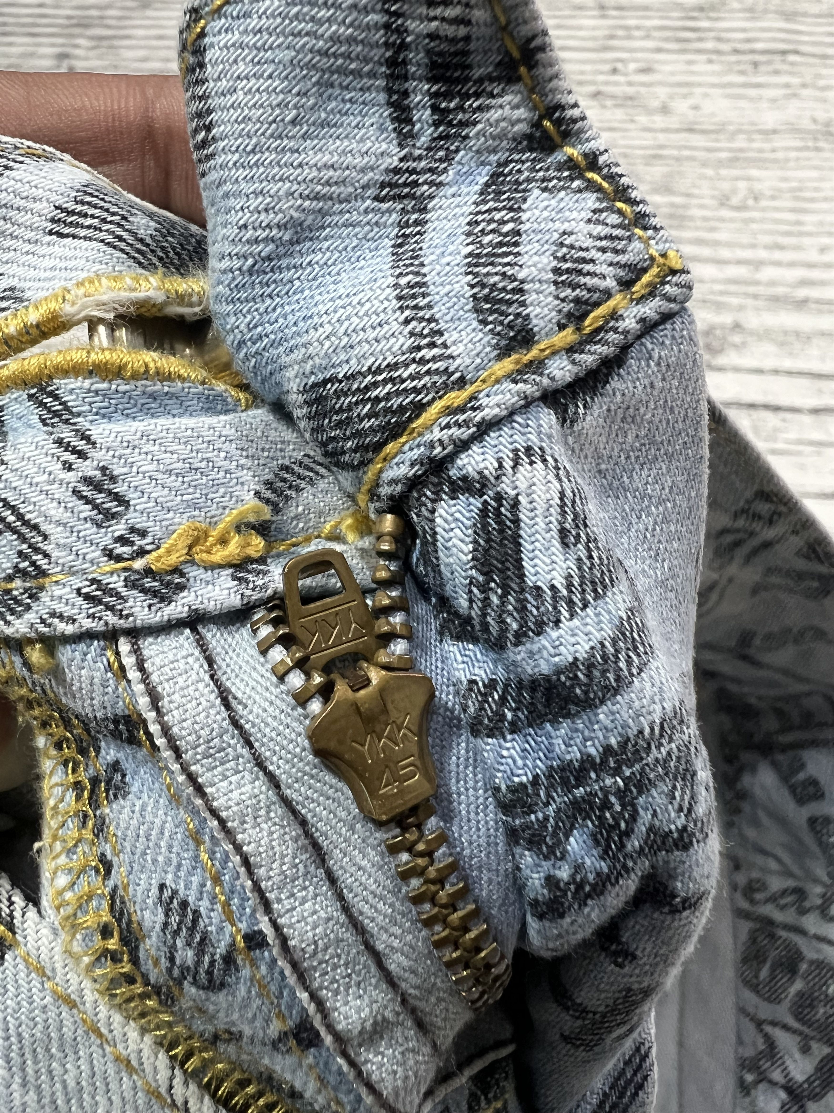 Japanese Brand 2000s Hysteric Poem Denim Jorts y2k Lgb Ifsixwasnine Size US 30 / EU 46 - 12 Thumbnail