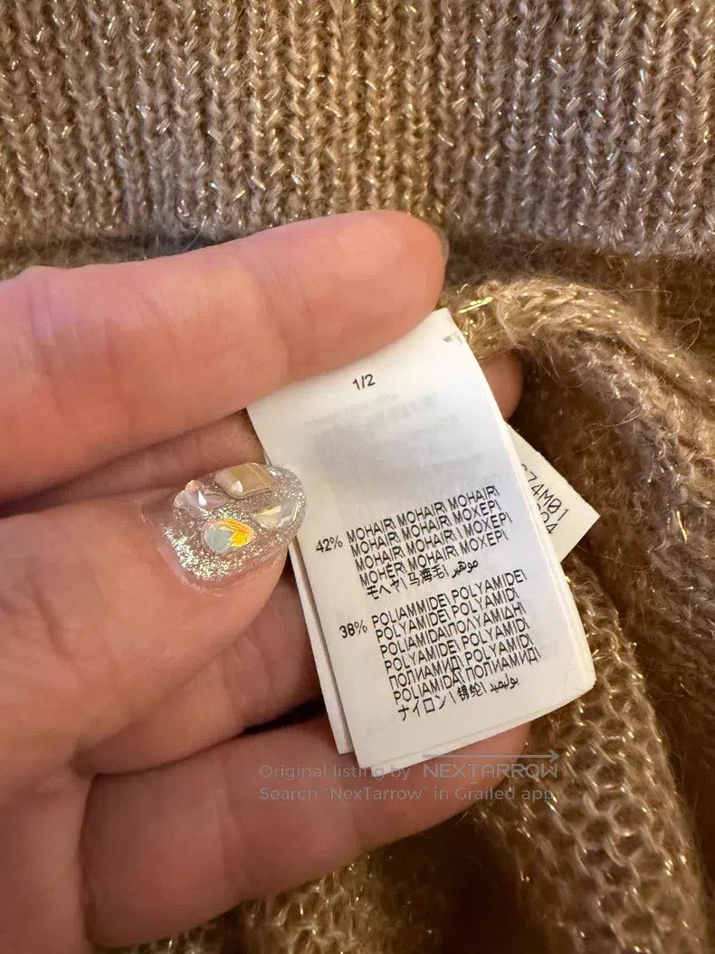 Brunello Cucinelli Brunello Cucinelli Golden Horsehair Coat Size M / US 6-8 / IT 42-44 - 4 Thumbnail