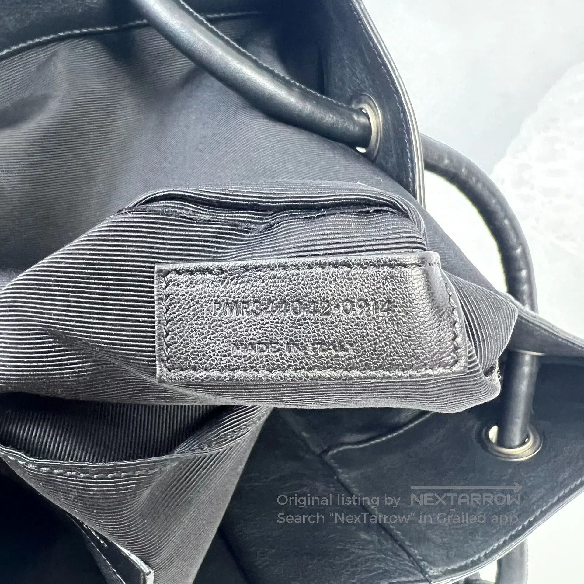 Saint Laurent Paris Saint Laurent Multi-Zipper Bucket Backpack. Size ONE SIZE - 6 Thumbnail