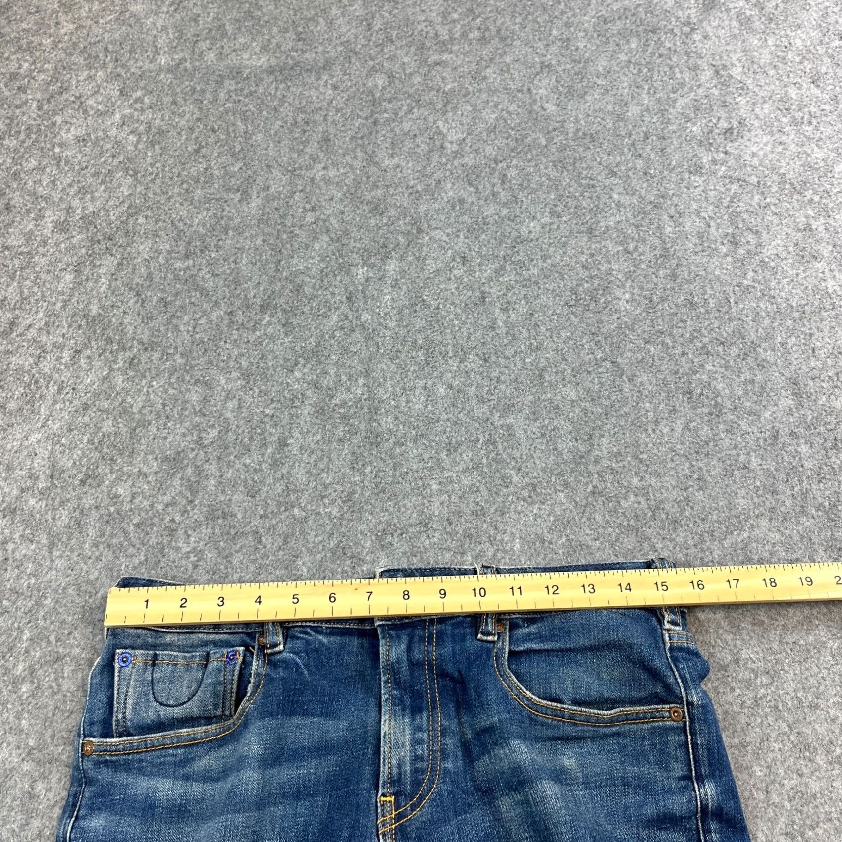 Scotch & Soda Scotch & Soda Jeans Slim Skinny 32 Mid Wash Blue 5-Pocket Denim Stretch Regular Men Mens Jeans Size US 32 / EU 48 - 6 Thumbnail