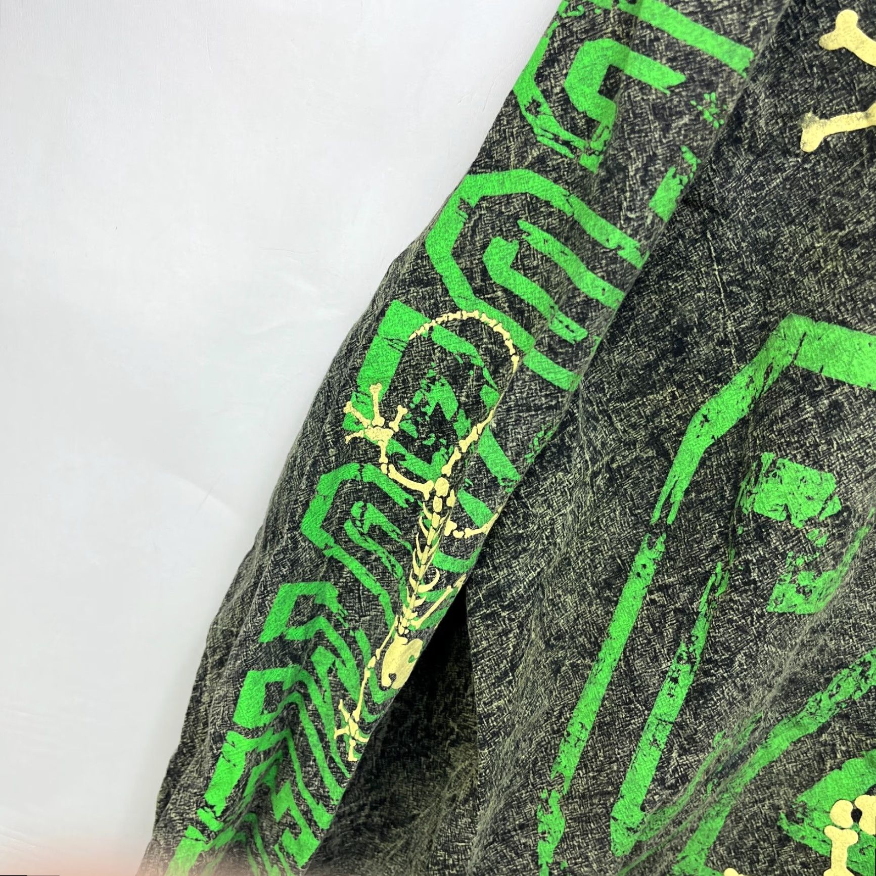 Lululemon VINTAGE 90s Bones Lizard Cozumel Mexico Hooded Jacket Zip up 2XL Size US XXL / EU 58 / 5 - 5 Thumbnail