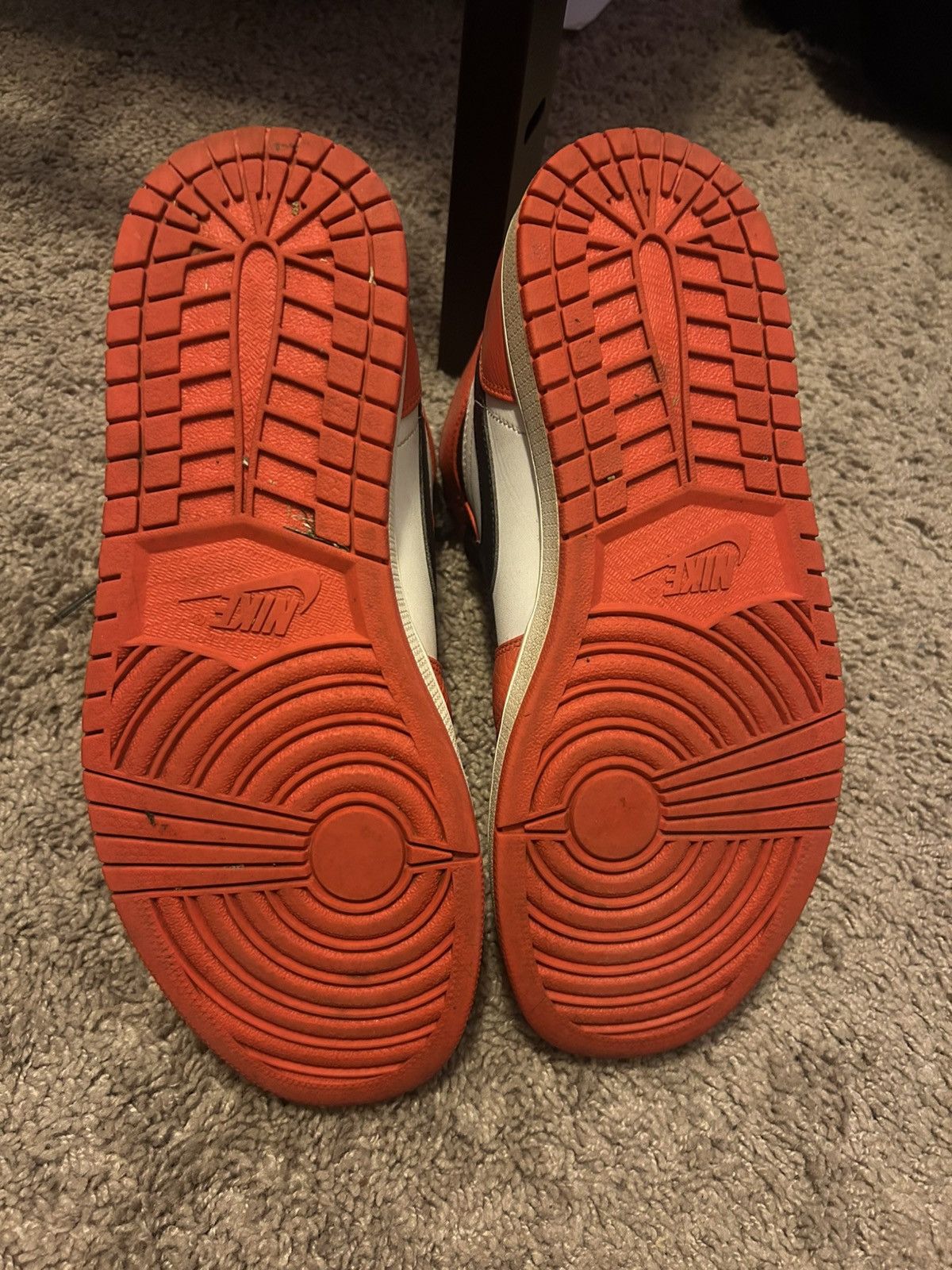 Nike Jordan 1 retro high ‘rare air-max orange’ Size US 10 / EU 43 - 5 Thumbnail
