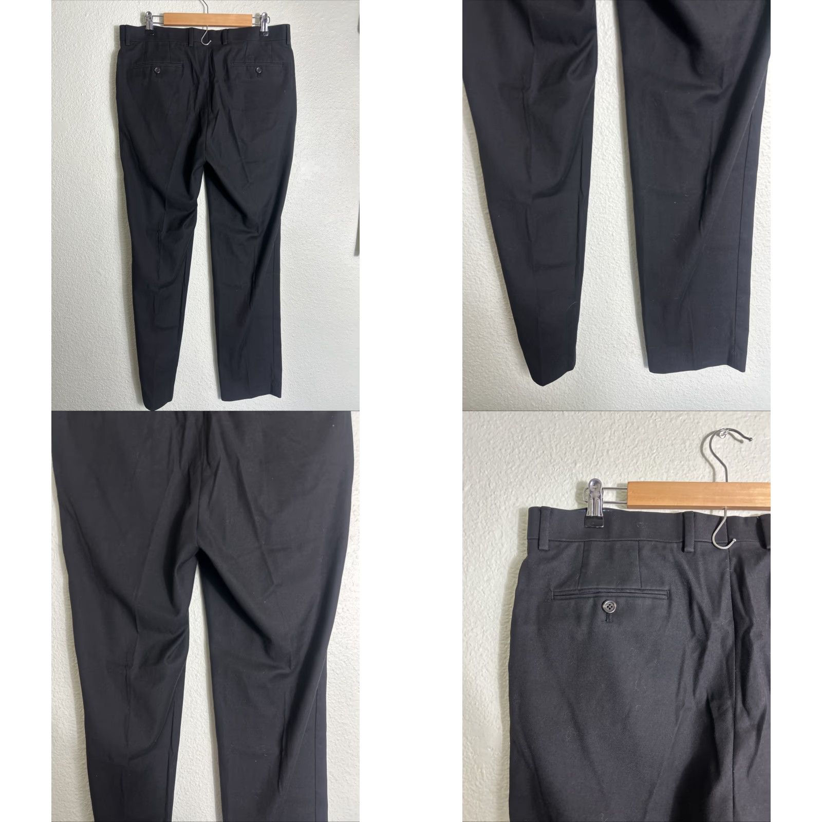 Ralph Lauren Lauren Ralph Lauren Dress Pants Black Mens Size 34x32 Polyester Rayon Blend Regular Inseam 32 Size US 34 / EU 50 - 8 Thumbnail