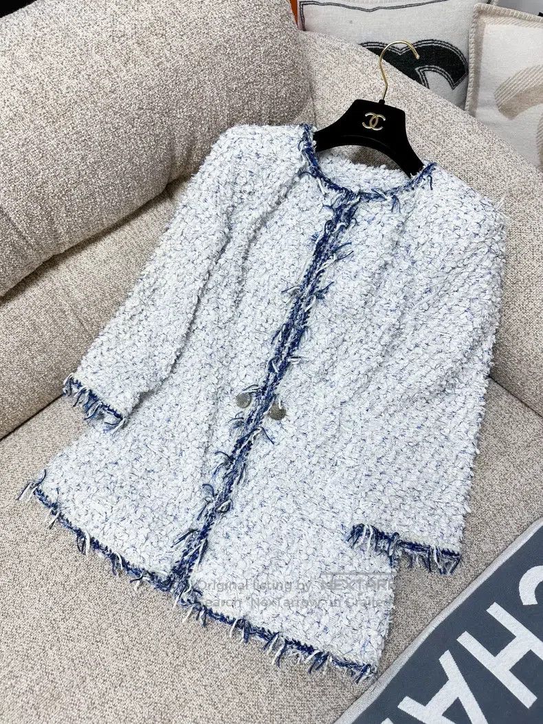 Chanel Chanel 18S waterfall series blue and white colour block wo Size XS / US 0-2 / IT 36-38 - 3 Thumbnail