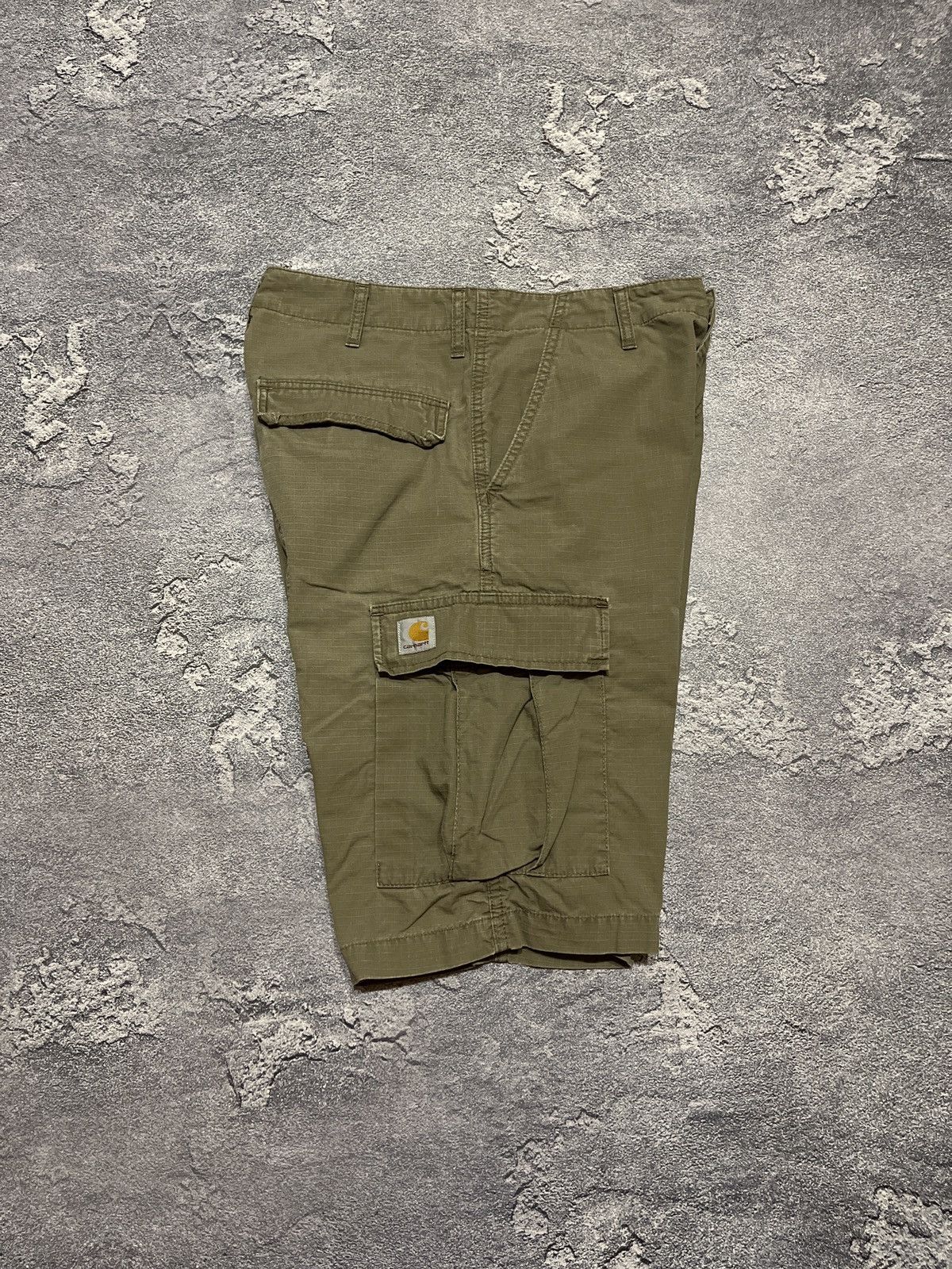 Carhartt × Vintage Carhartt Vintage Cargo Bermuda Shorts Workwear Size US 29 - 3 Thumbnail