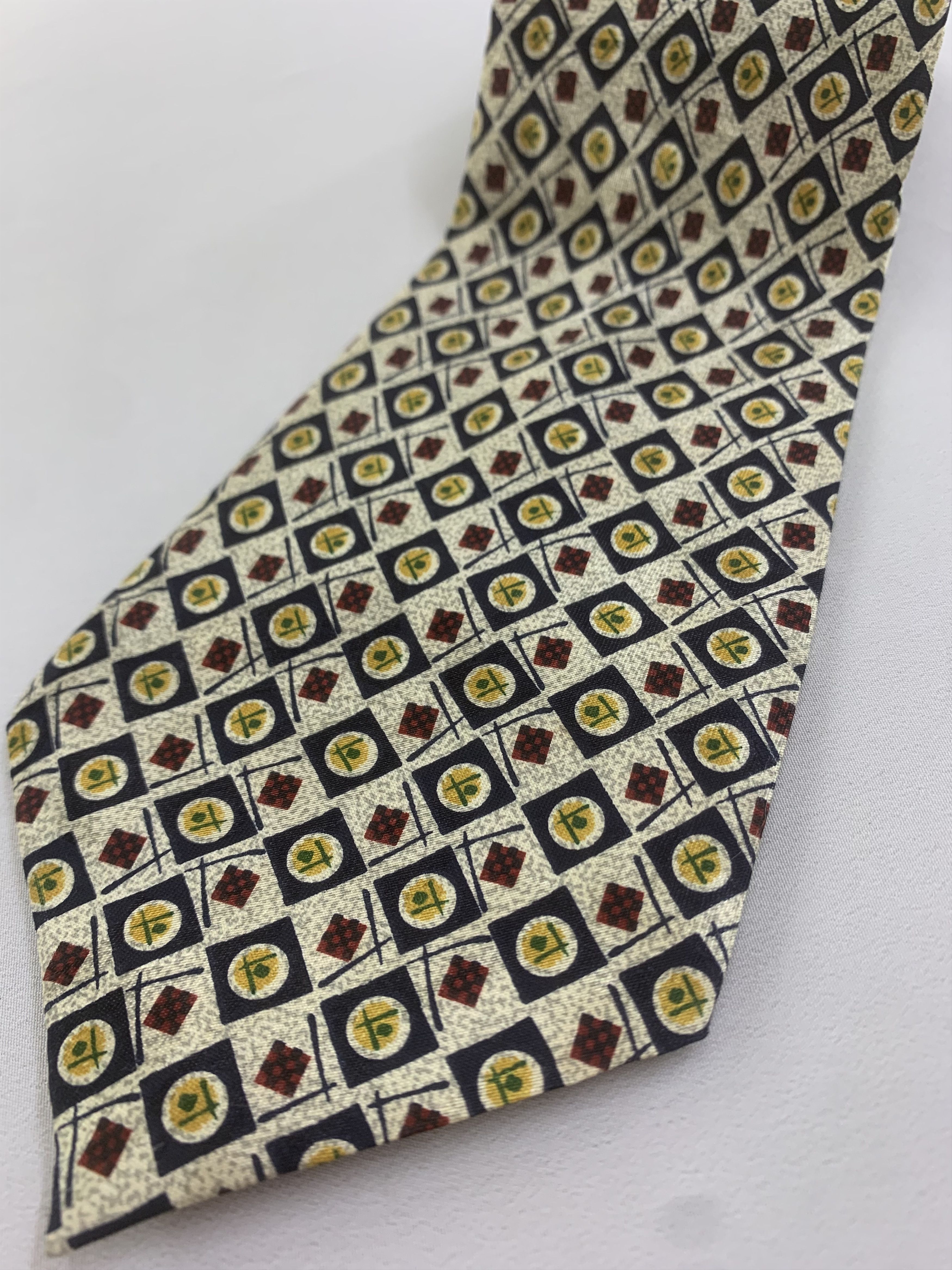 Vintage Marquis silk tie NT1009 Size ONE SIZE - 2 Thumbnail