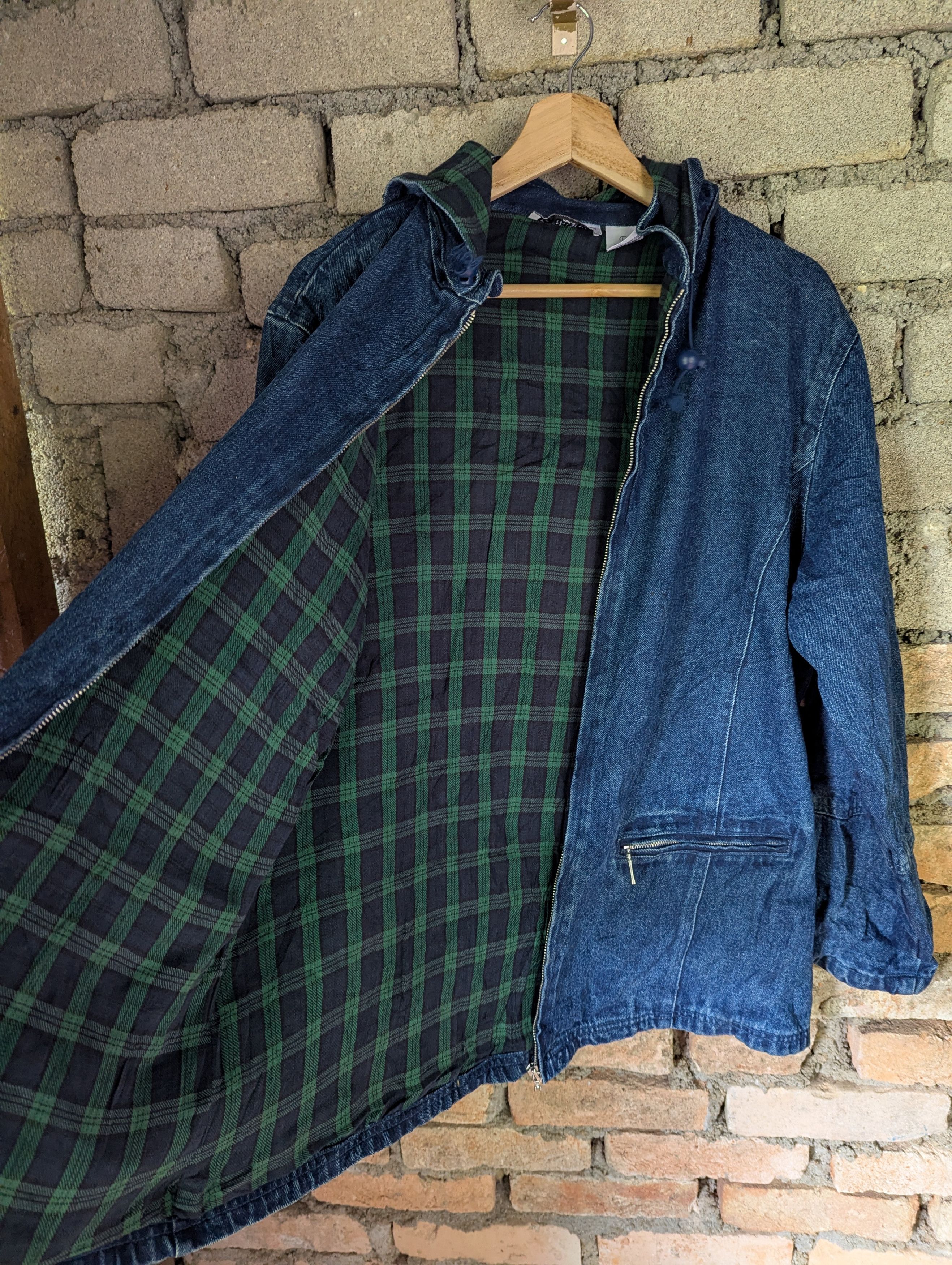 Japanese Brand NORTH STYLE HOODIE DENIM JACKET Size US L / EU 52-54 / 3 - 9 Thumbnail