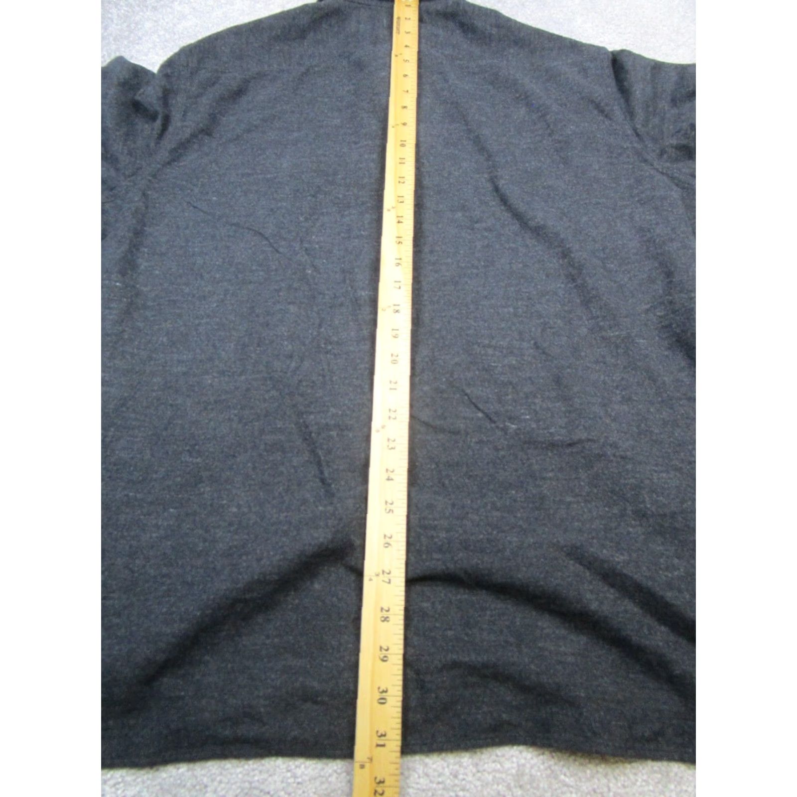 Polo Ralph Lauren Polo Ralph Lauren Shirt Mens XL Gray Button-Up Knit Subtle Solid Collared Long Sleeve Button-Down Classic All Seasons Mens Size US XL / EU 56 / 4 - 7 Thumbnail