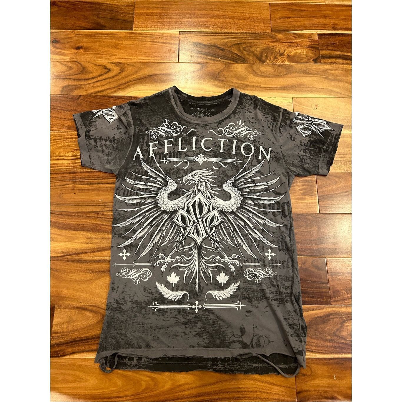 Affliction Vintage Y2K skull affliction, grunge, insane punk undergroun Size US L / EU 52-54 / 3 - 2 Thumbnail