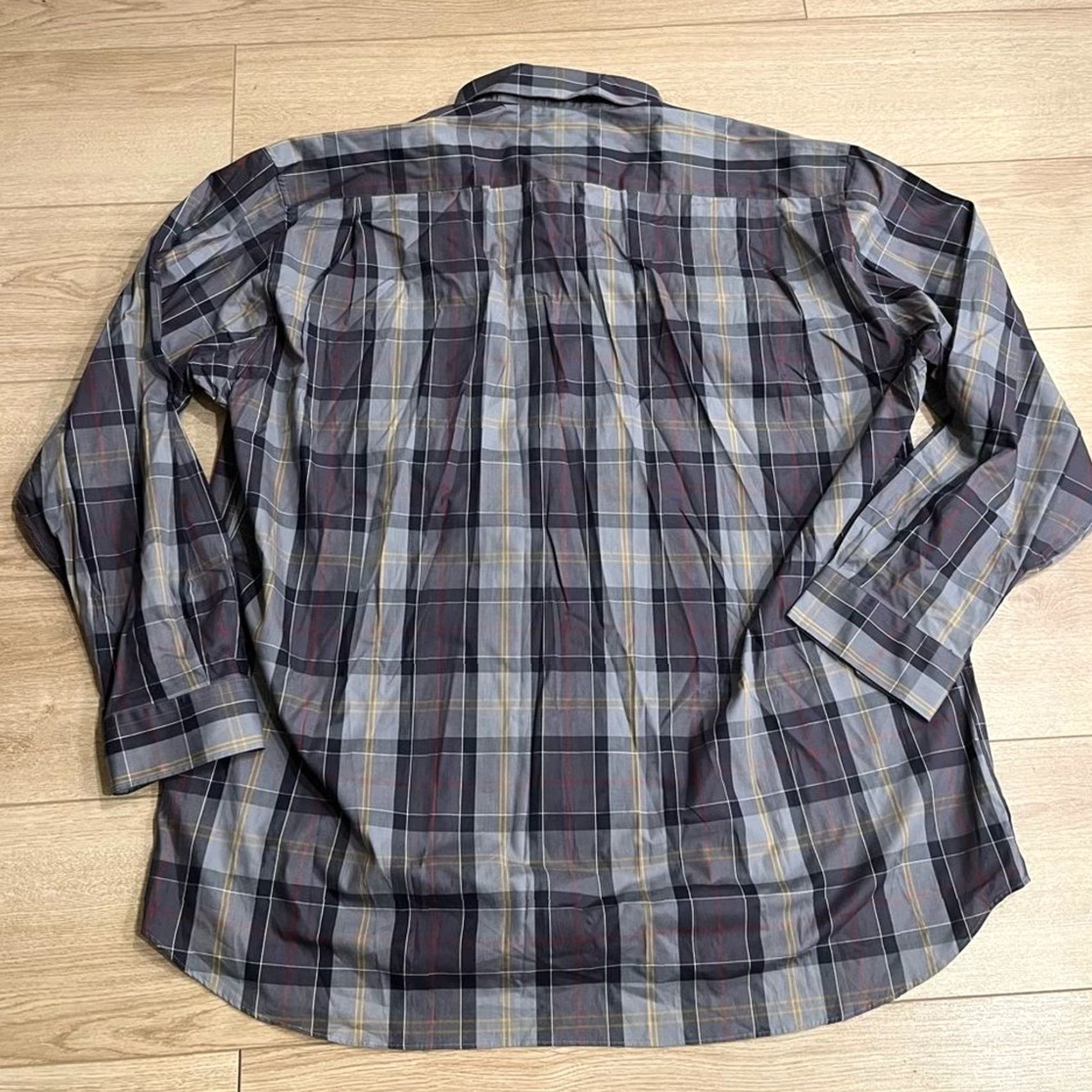 Barbour VINTAGE? Barbour Button-Down Shirt? Size US XXL / EU 58 / 5 - 5 Thumbnail