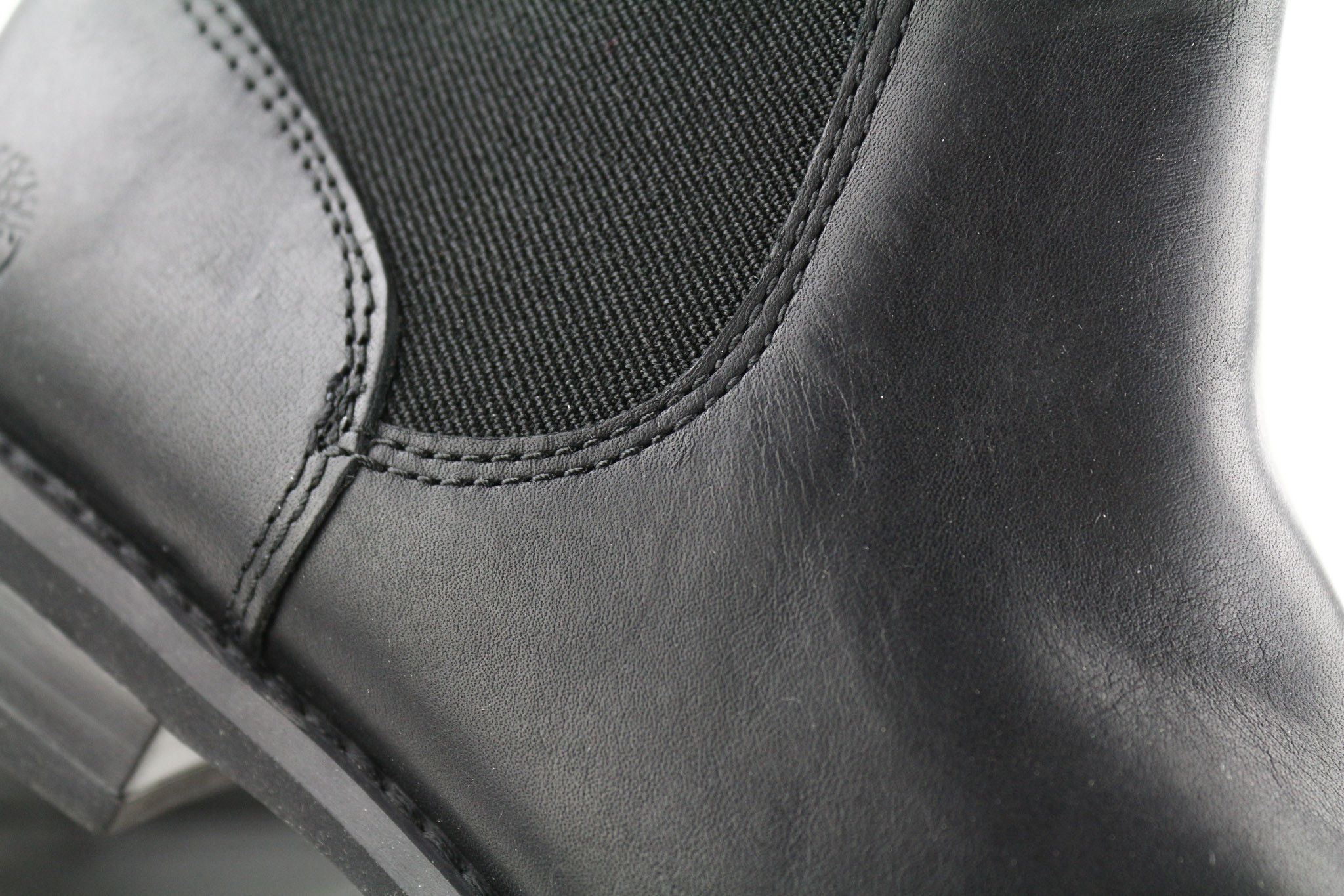 Timberland A1KHL UK4.5 Black Leather Pull Tab Boots Shoes 79954 Size US 7 / IT 37 - 11 Thumbnail