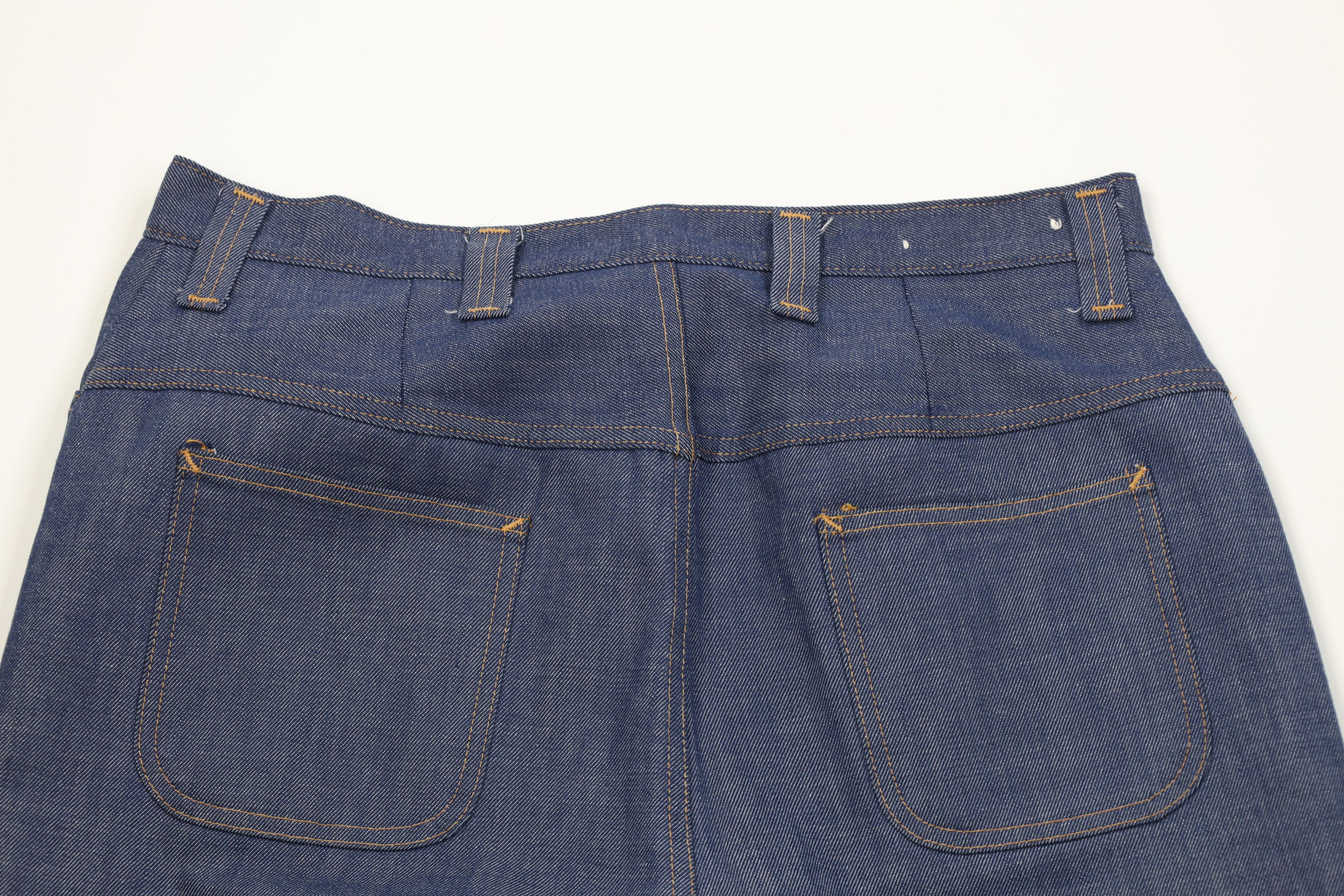 Vintage Vintage 70s Streetwear Wide Leg Bell Bottoms Denim Jeans USA Size US 34 / EU 50 - 11 Thumbnail