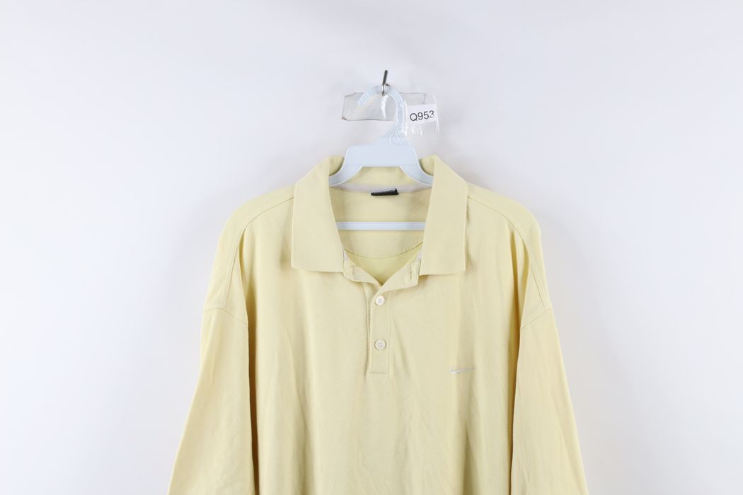 swoosh collared shirt