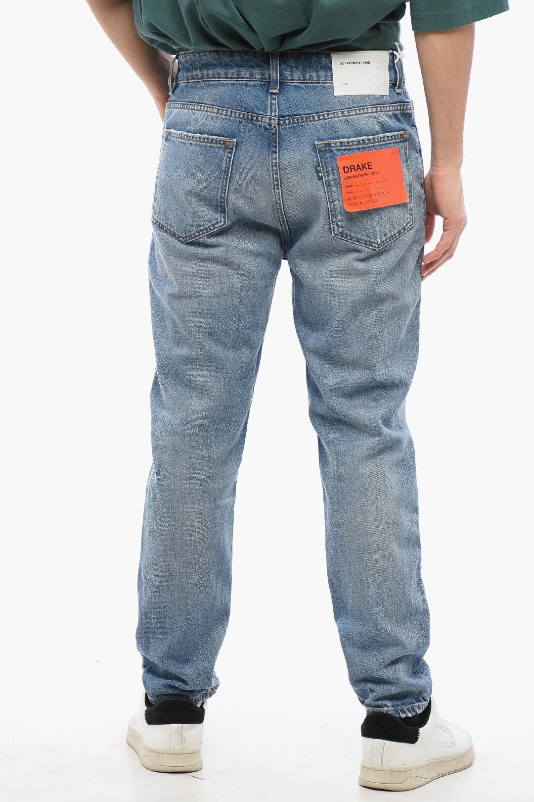 DEPARTMENT5 og1mm0326 Slim Fit Jeans in Blue Size US 33 - 2 Thumbnail