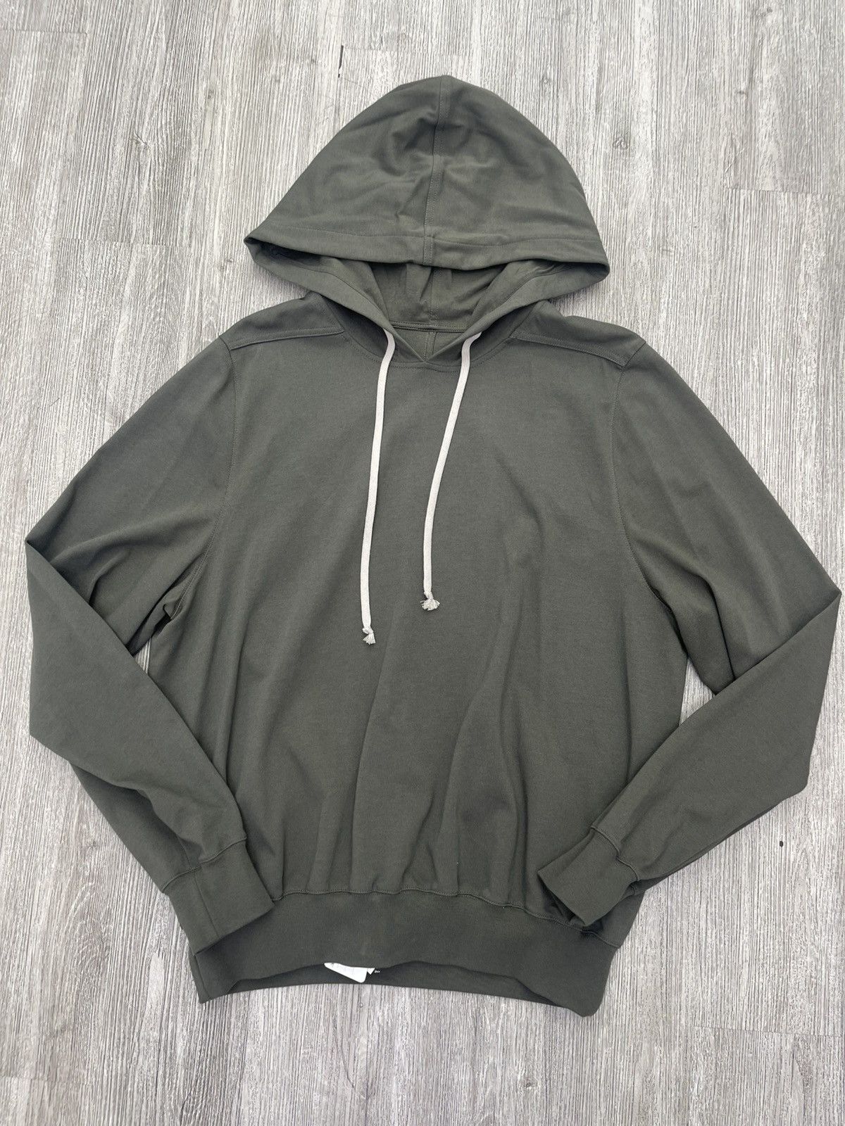 Rick Owens Rick Owens hoodie (olive) Size US XS / EU 42 / 0 - 1 Thumbnail