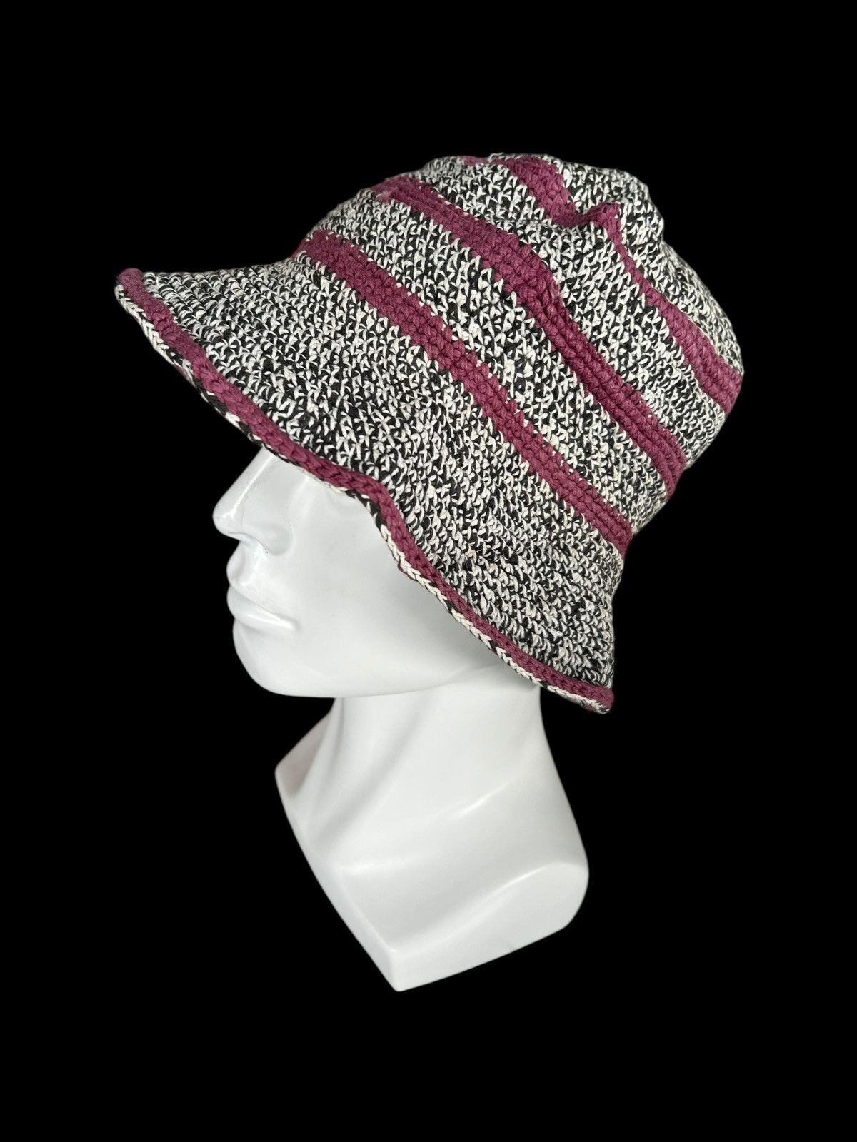 Japanese Brand × Kapital × Vintage Crochet Knitted Handmade Bucket Hats Size ONE SIZE - 1 Thumbnail