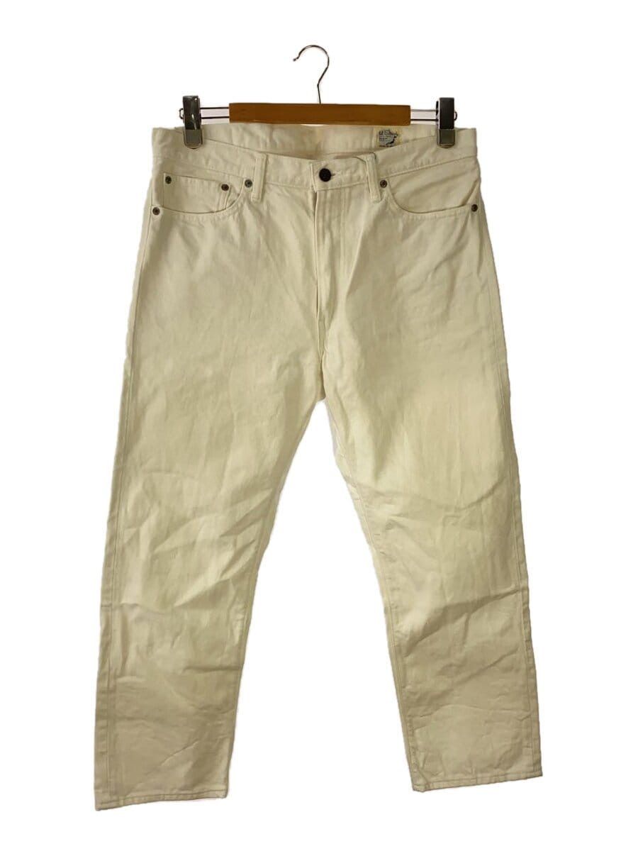 Orslow orslow japan white cotton trousers pants Size US 34 / EU 50 - 1 Thumbnail
