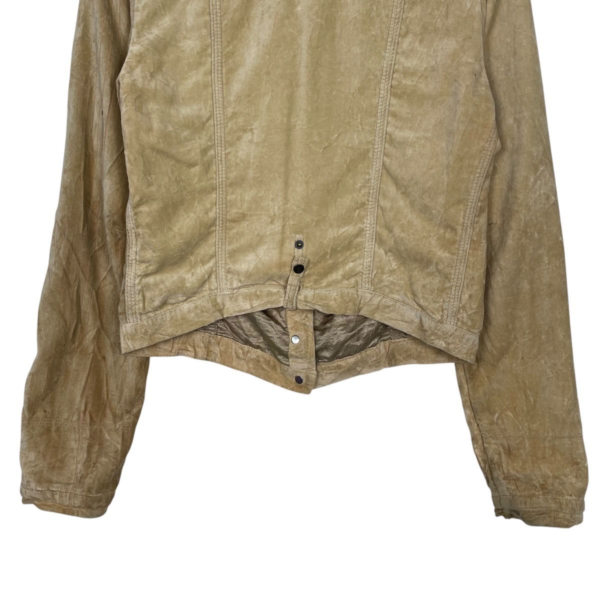 Marithe + Francois Girbaud Marithe Francoise Girbaud Flower Design Velour Jacket Size XS / US 0-2 / IT 36-38 - 9 Thumbnail