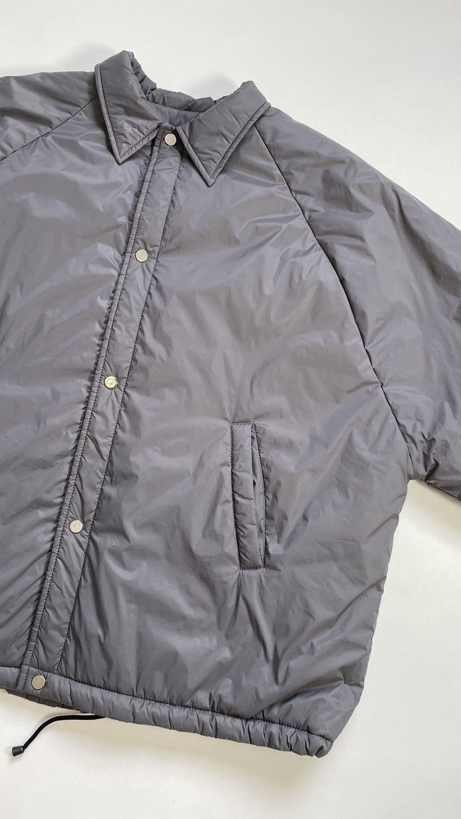 Willy Chavarria Sample Padded Nylon Boxy Coach Jacket Size US M / EU 48-50 / 2 - 8 Thumbnail