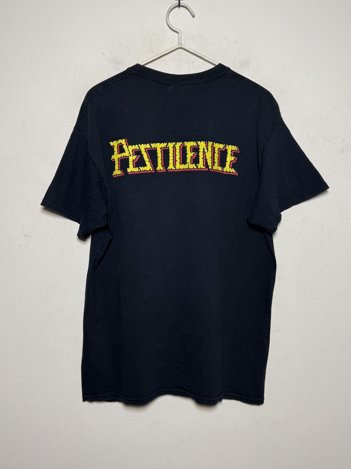 Band Tees Pestilence “Consuming Impulse” vintage T-shirt Size US L / EU 52-54 / 3 - 6 Thumbnail
