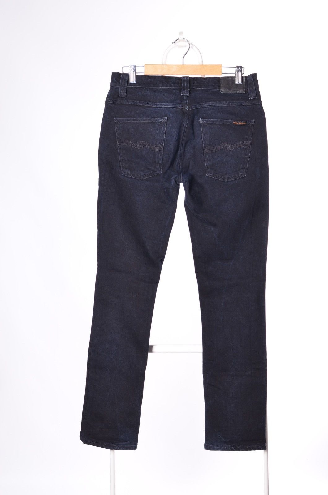 Nudie Jeans Nudie denim jeans grim tim org black ring size 33 fits 31 Size US 33 - 2 Thumbnail