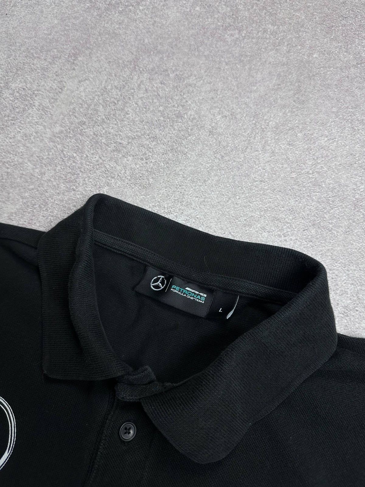 Mercedes-Benz Vintage Mercedes AMG Petronas Racing F-1 Polo Shirt L Size US L / EU 52-54 / 3 - 4 Thumbnail