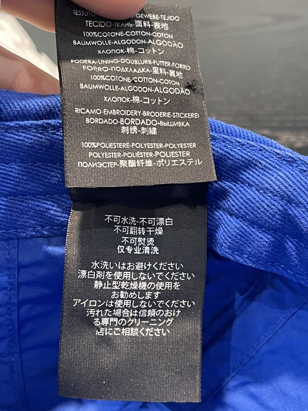 Balenciaga Balenciaga Blue WFP Baseball Cap Size ONE SIZE - 7 Thumbnail