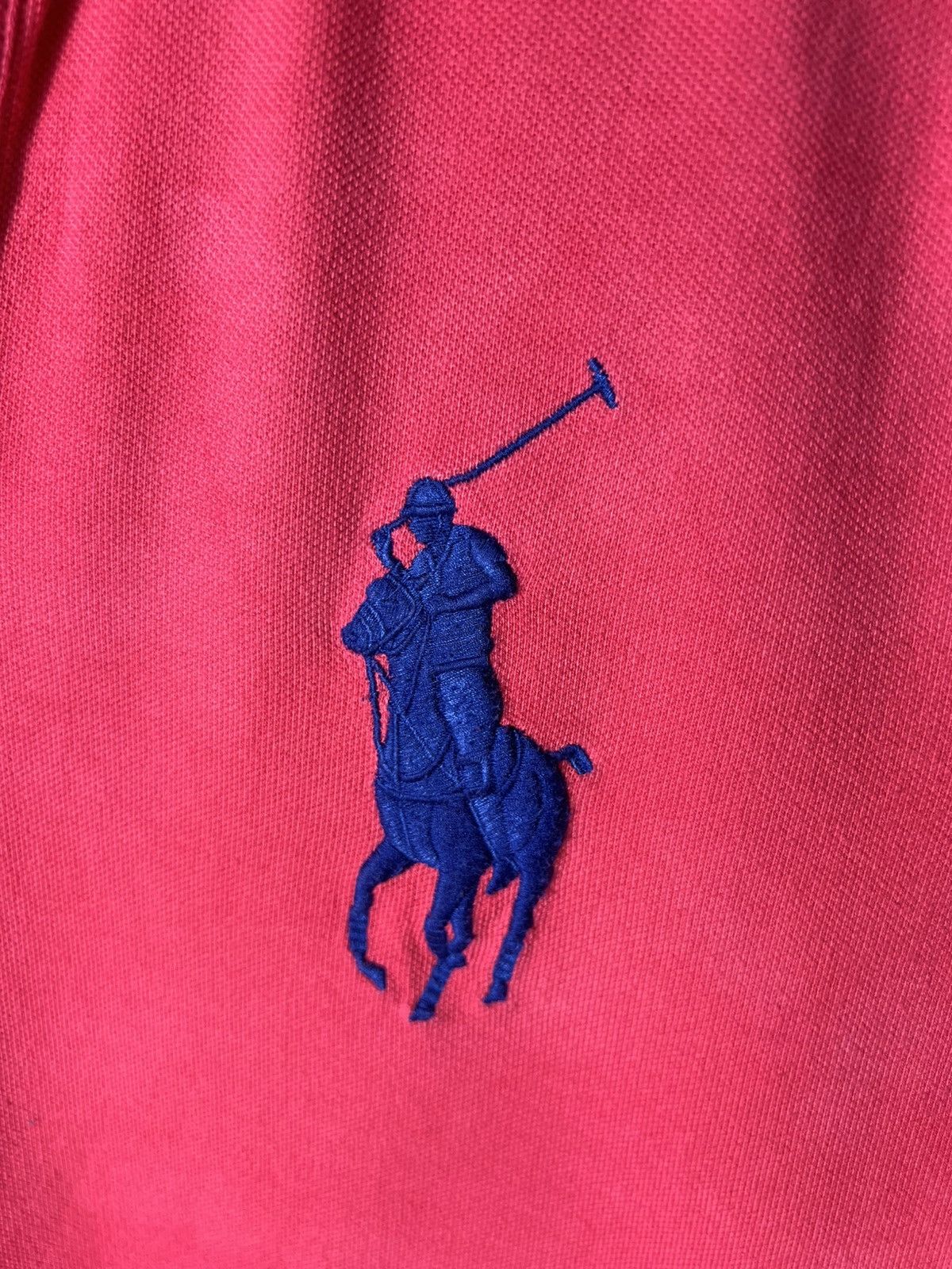 Polo Ralph Lauren Ralph Lauren Pink Polo Shirt M – Distressed / Faded Look Size US M / EU 48-50 / 2 - 10 Thumbnail