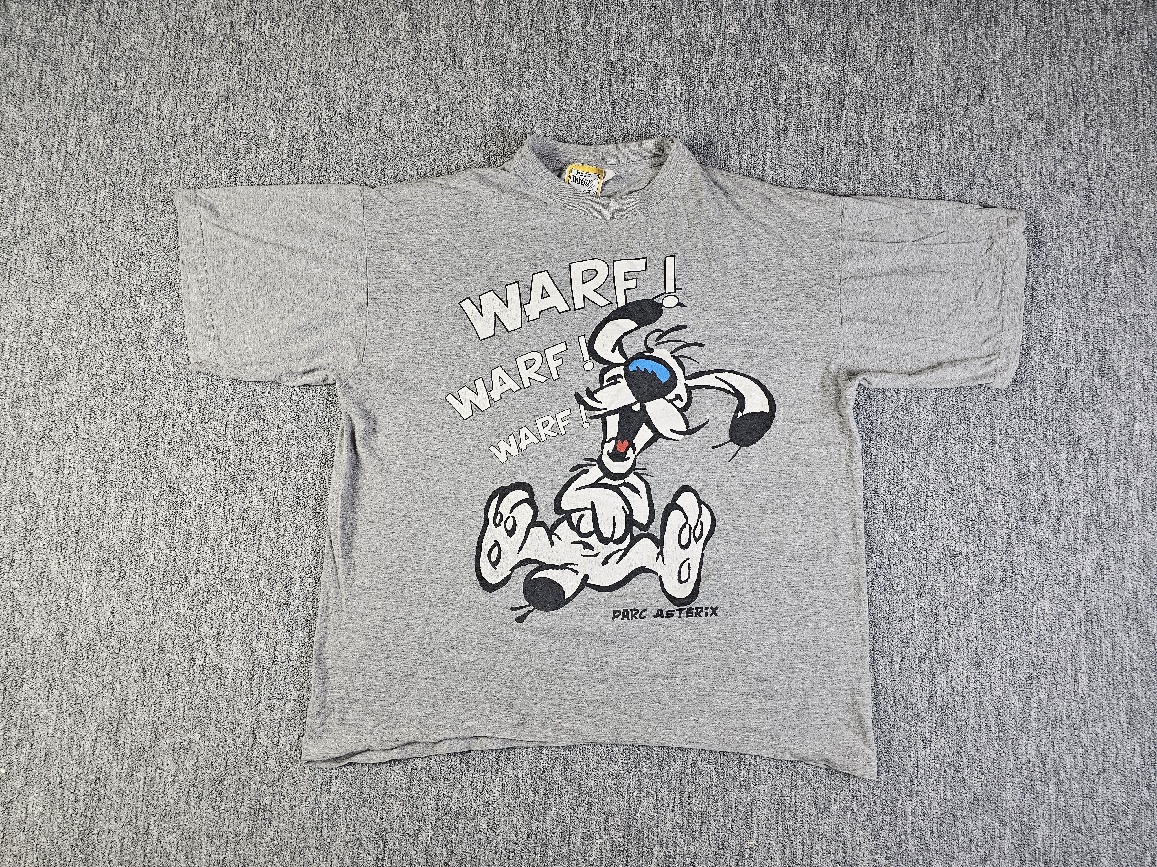 Other Vintage 1995 Parc Asterix T-Shirt Men XL Dogmatix Idefix Size US XL / EU 56 / 4 - 3 Thumbnail
