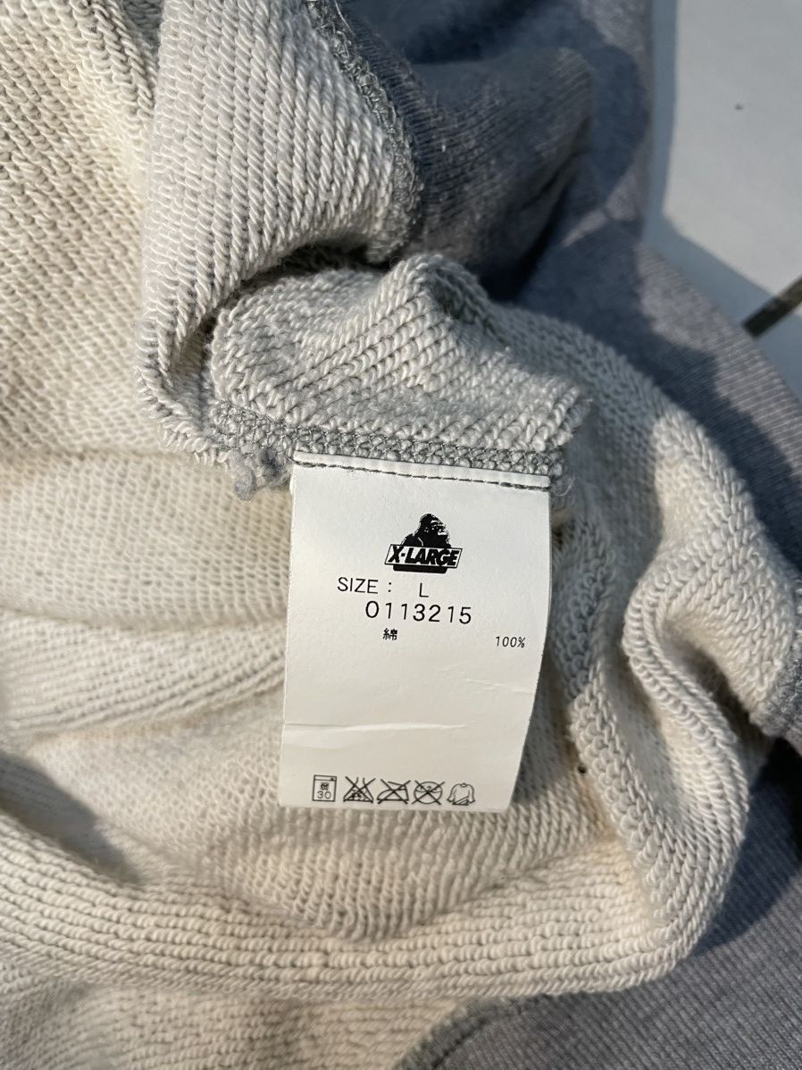 Xlarge X large- X-lagoon big logo sweatshirt gray Size US L / EU 52-54 / 3 - 6 Thumbnail