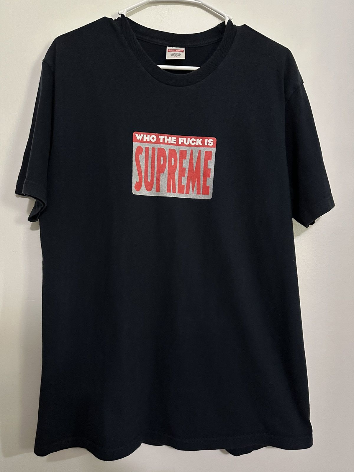Supreme Supreme Who The Fuck Tee Size US M / EU 48-50 / 2 - 1 Thumbnail