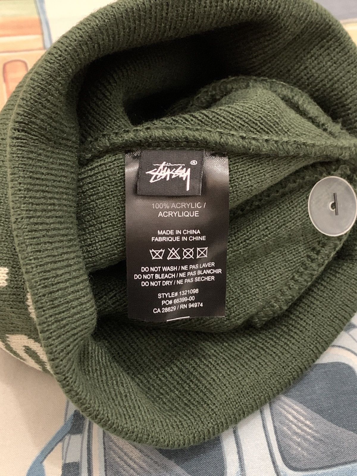 Stussy Stussy Jaquard Stripe beanie Size ONE SIZE - 4 Thumbnail