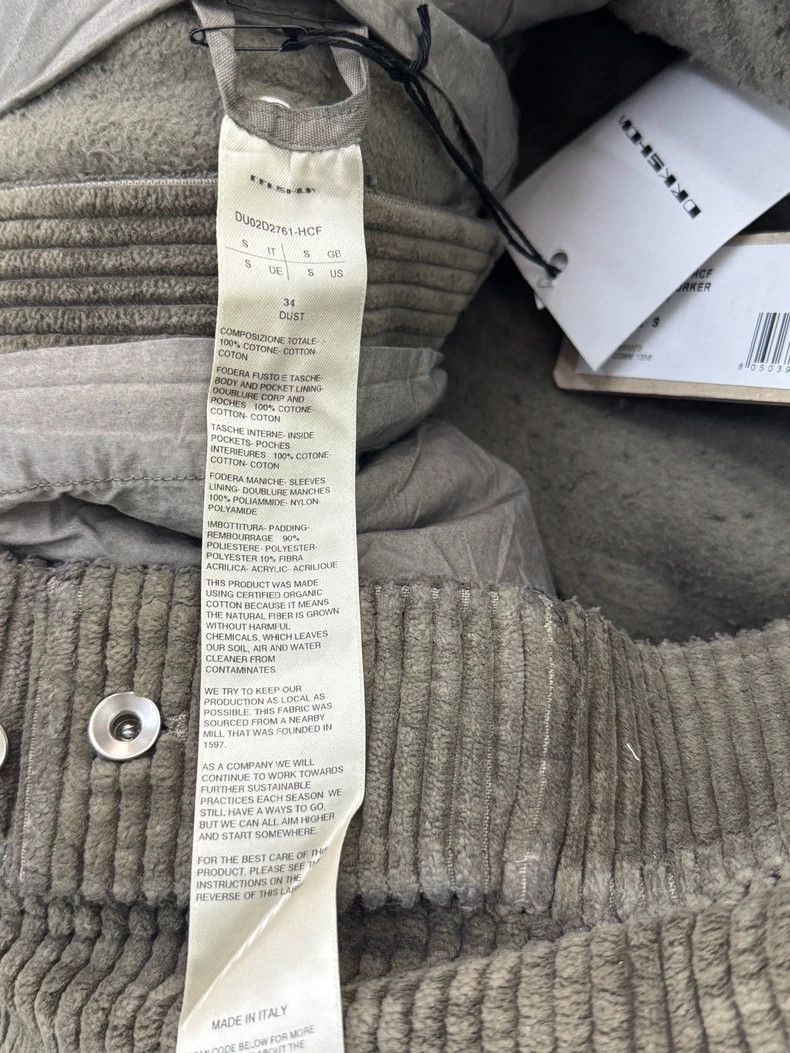 Rick Owens Rick Owens Grey-green lapel button jacket 2504-Nextarrow Size US S / EU 44-46 / 1 - 5 Thumbnail